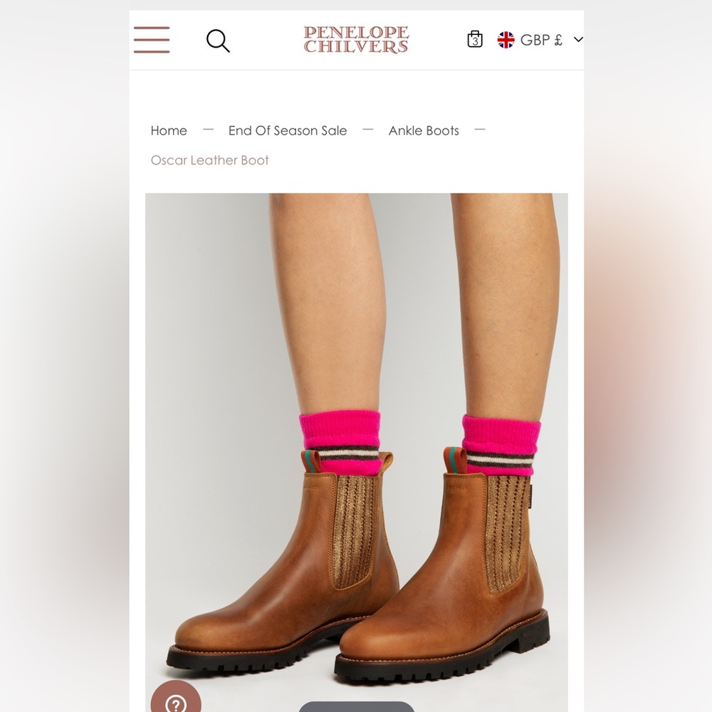 New Pair of Penelope Chilvers ankle boots - Booties